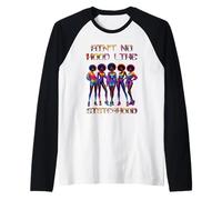 Non c"è cappuccio come sorellanza Sorelle afro Gruppo di donne nere Maglia con Maniche Raglan