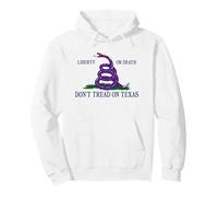 Non calpestare Il Serpente a sonagli del Texas Felpa con Cappuccio