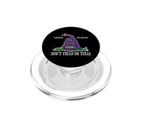 Non calpestare il serpente a sonagli del Texas PopSockets PopGrip per MagSafe