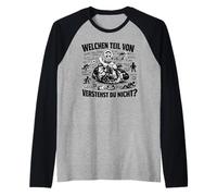 Non Capisci Le Formule Matematiche del Jiu-Jitsu? Maglia con Maniche Raglan