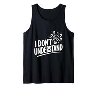 Non capisco Citazione Divertente Canotta