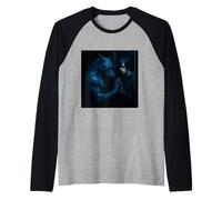 Non capiscono Alpha Wolf Meme Werewolf Emo Cringe Maglia con Maniche Raglan