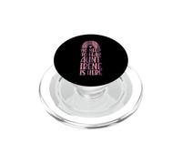 Non c'è bisogno di temere che zia Irene è qui Nome Rainbow Auntie PopSockets PopGrip per MagSafe