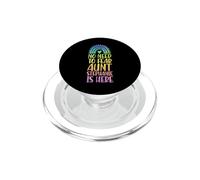 Non c'è bisogno di temere che zia Stephanie sia qui Nome Rainbow PopSockets PopGrip per MagSafe
