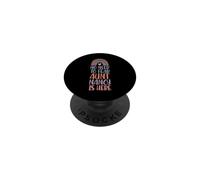 Non c'è bisogno di temere zia Nancy è qui Nome Rainbow Auntie PopSockets PopGrip Adesivo