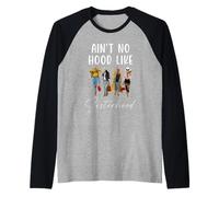 Non cè Cappuccio Come sorellanza Donne Migliori Amiche Maglia con Maniche Raglan