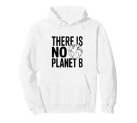 Non c'è consapevolezza Ambientale del Pianeta B Felpa con Cappuccio