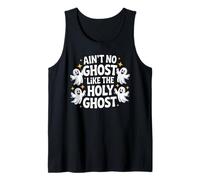 Non c'è Fantasma Come Lo Spirito Santo Halloween Christian Ghost Canotta