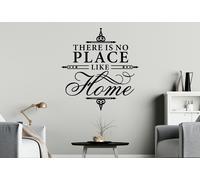 Non C'è Luogo Come Casa Adesivo Murale In Vinile Frase Personalizzata 022
