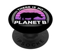 Non C'è Nessun Pianeta B Salva Il Rinoceronte Giornata Della PopSockets PopGrip Adesivo