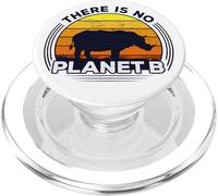 Non C'è Nessun Pianeta B Salva Il Rinoceronte Giornata Della PopSockets PopGrip per MagSafe