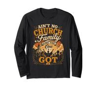 Non c'è Nessuna Famiglia della Chiesa Come Quella Che Ho Maglia a Manica