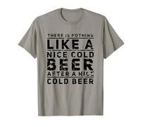 Non c'è niente come una bella birra fredda dopo un bel raffreddore Maglietta