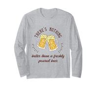 Non c'è niente di meglio di un regalo di birra appena versata Maglia a Manica