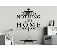 Non C'è Nulla Come Casa Adesivo Murale Citazione Frase Personalizzata 021