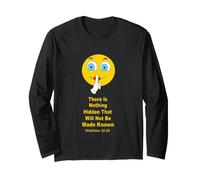 Non c'è Nulla di Nascosto Che Non sarà reso Noto Maglia a Manica