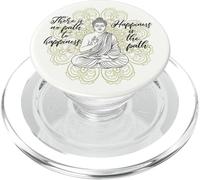 NON C'È PERCORSO PER LA FELICITÀ Buddha Buda Meditando Mandala PopSockets PopGrip per MagSafe