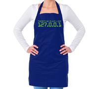 Non C'è Posto Come 127.0.0.1 Grembiule Unisex - Geek - Nerd