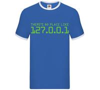 Non C'è Posto Come 127.0.0.1 - Ringer Da Uomo - Geek Casa Computer