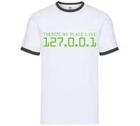 Non C'è Posto Come 127.0.0.1 - Ringer Da Uomo - Geek Casa Computer