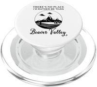 Non c'è posto in cui preferirei essere della Beaver Valley PopSockets PopGrip per MagSafe