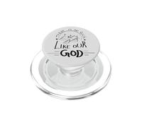 Non c'è roccia come il nostro Dio cristiano PopSockets PopGrip per MagSafe