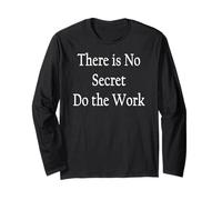 Non c'è segreto fare il lavoro Maglia a Manica