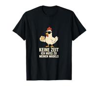 Non cè Tempo Devo per Le Mie Ragazze Pollo T Shirt Maglietta