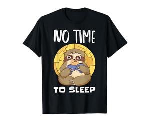 Non c'è Tempo per Dormire Angry Sloth (Fumetto) Maglietta