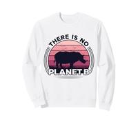 Non c'è Un Pianeta B Salva Il Rinoceronte Celebra La Terra Felpa