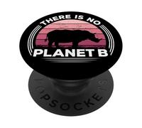 Non C'è Un Pianeta B Salva Il Rinoceronte Celebra La Terra PopSockets PopGrip Adesivo