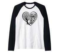 Non c'è Una Famiglia Come Quella Che Abbiamo ottenuto Reunion Tree Maglia con Maniche Raglan