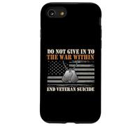 Non cedere alla guerra interiore - Consapevolezza del suicidio Custodia per iPhone SE (2020) / 7/8