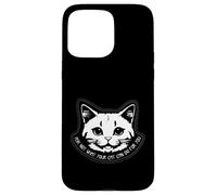 NON CHIEDERE CHE GATTO KITTY HAPPY MEOW SERVANT Custodia per iPhone 15 Pro Max
