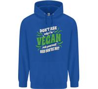 Non Chiedere Perché Sono Vegano Felpa Per Bambini