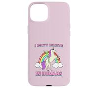 Non ci credo (divertente grafica aliena unicorno arcobaleno) Custodia per iPhone 15 Plus