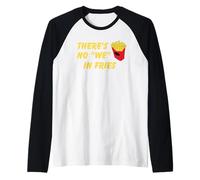 Non Ci Siamo nelle Patatine Maglia con Maniche Raglan