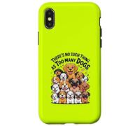 NON CI SONO COSA COME TROPPI CANI Custodia per iPhone X/XS