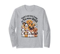 NON CI SONO COSA COME TROPPI CANI Maglia a Manica