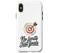 Non ci sono limiti, Juste des objectifs Custodia per iPhone X/XS