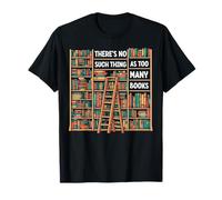 Non ci sono troppi libri biblioteche di topi di biblioteca Maglietta