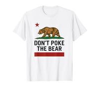 Non Colpire l'orso California Pride Maglietta