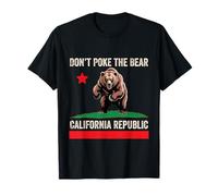 Non Colpire l'orso California Republic Maglietta
