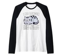 Non combatto più per Il Mio Diritto di Festeggiare Gli Amanti dei Gatti Maglia con Maniche Raglan