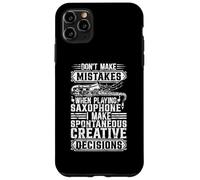 Non commettere errori quando si suona il sassofono - Sax Player Custodia per iPhone 11 Pro Max