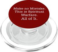 Non commettere errori Questa è Guerra Spirituale Tutto PopSockets PopGrip per MagSafe