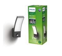 Non-Connected The Philips Splay wall light in anthracite adds a modern loo NUOVO