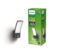 Non-Connected The Philips Splay wall light in anthracite adds a modern loo NUOVO