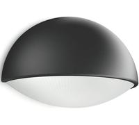 Non-Connected This half-moon Philips myGarden Dust LED wall light in alumi NUOVO