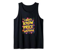 Non conosco Il Prezzo di Nulla - Umorismo sui Soldi Canotta